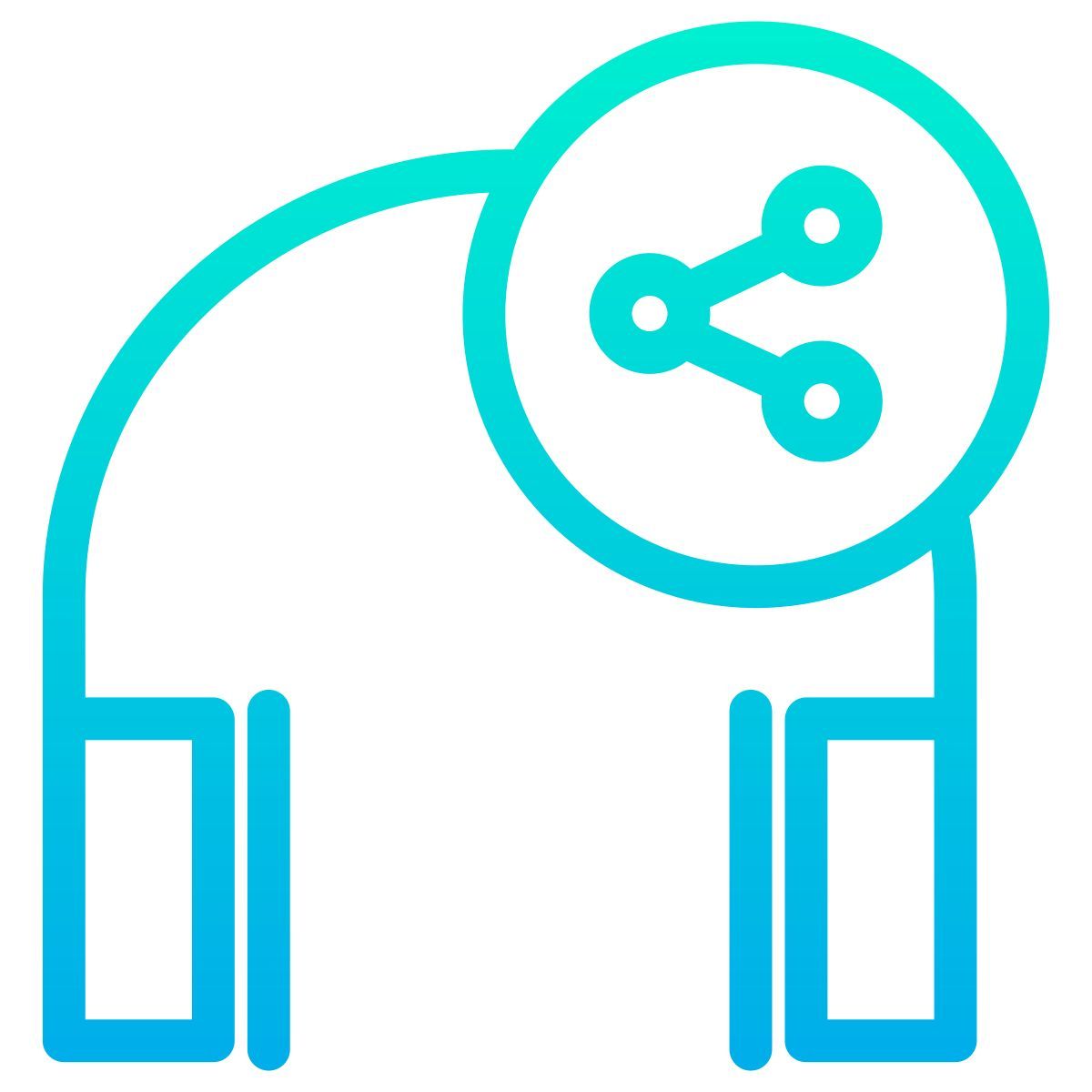 share headphones icon