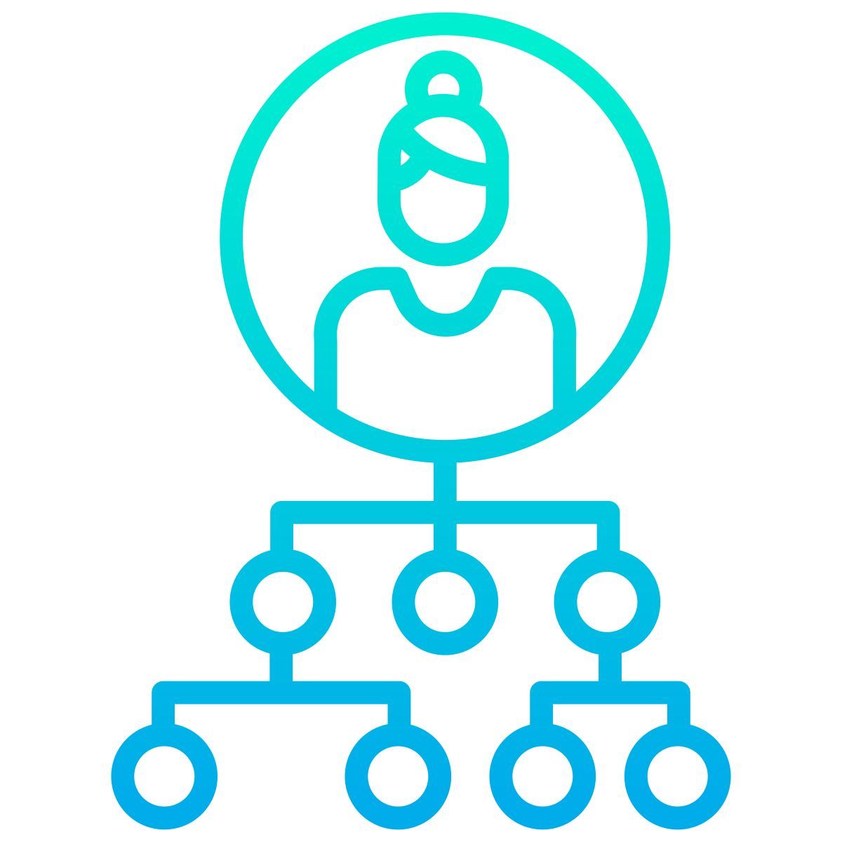 hierarchische struktur icon