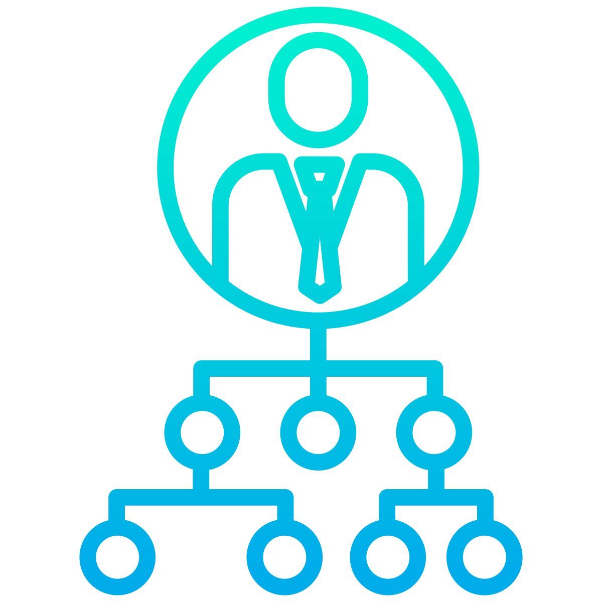 hierarchische struktur icon