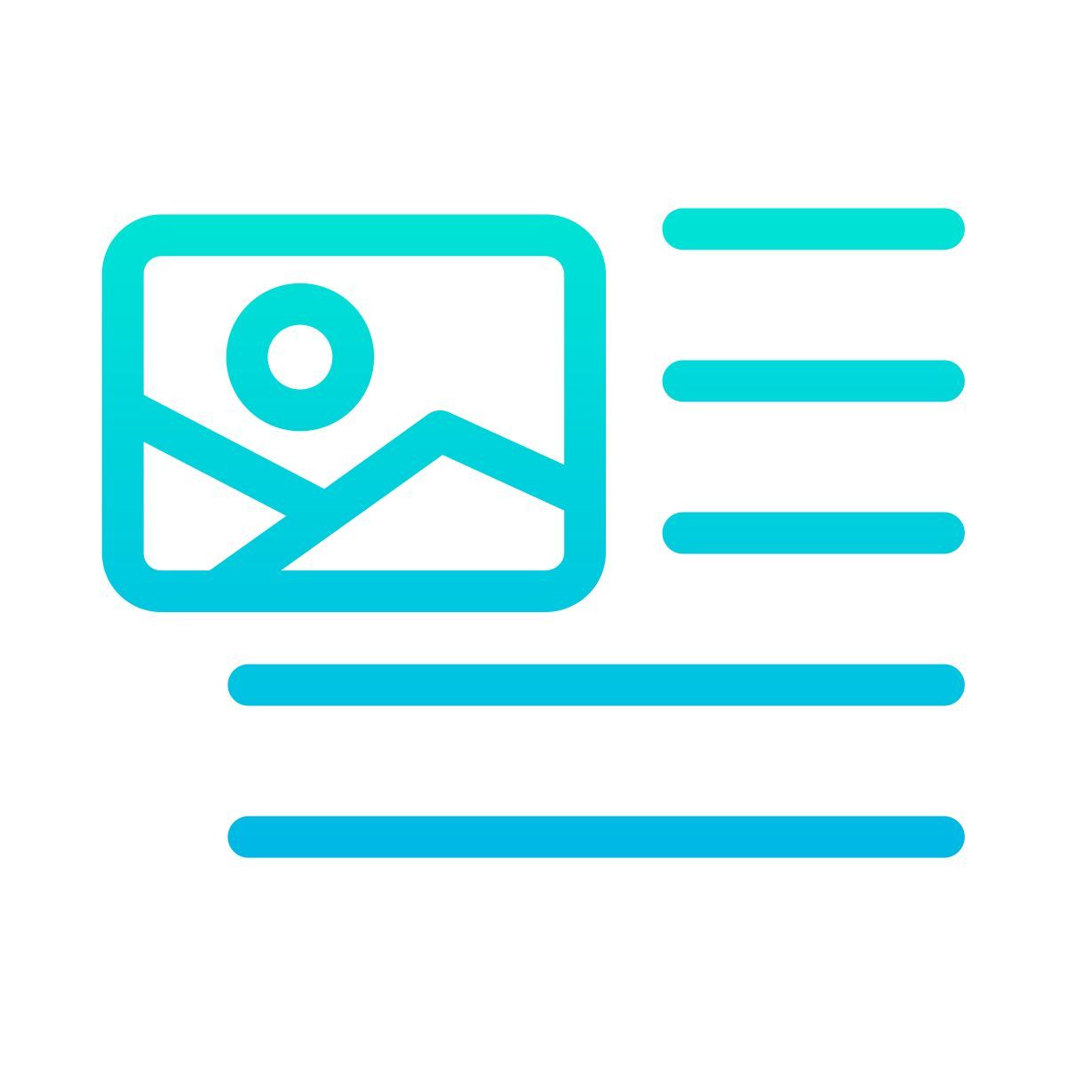 image alignment icon