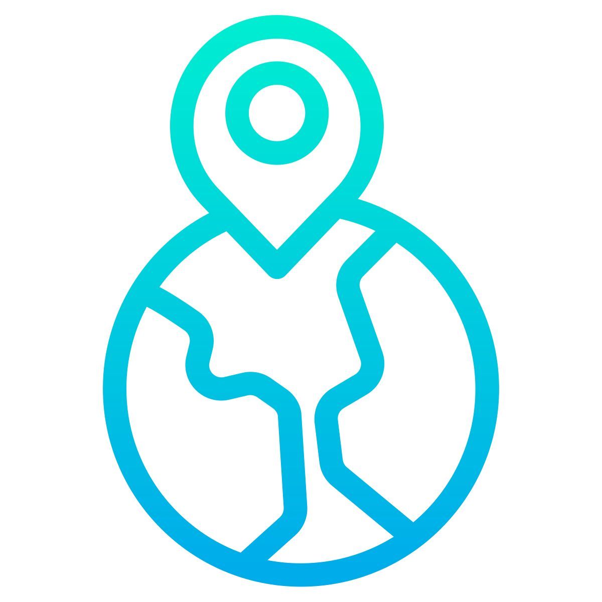 planet earth icon