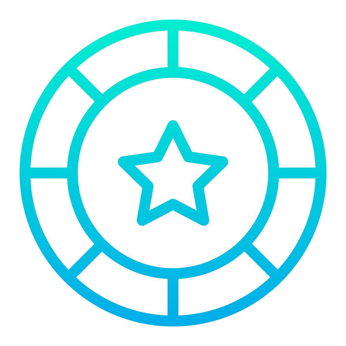 poker chip icon