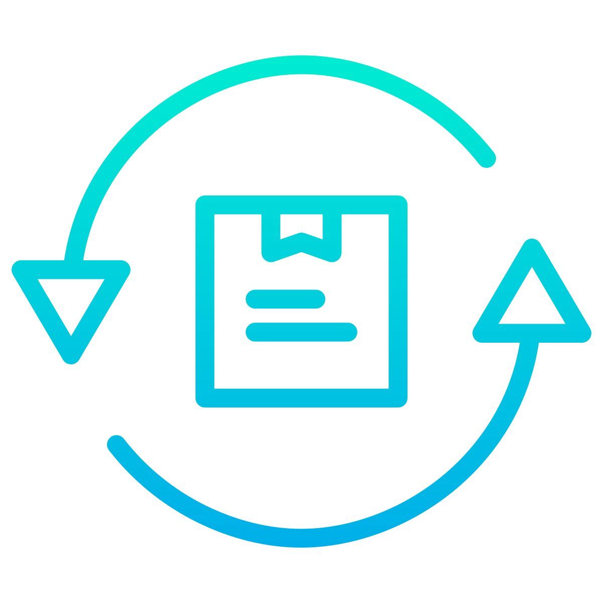 delivery process icon