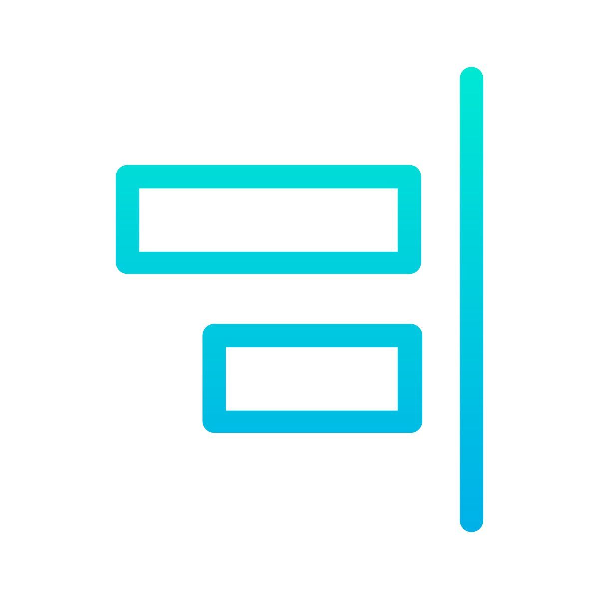 right alignment icon