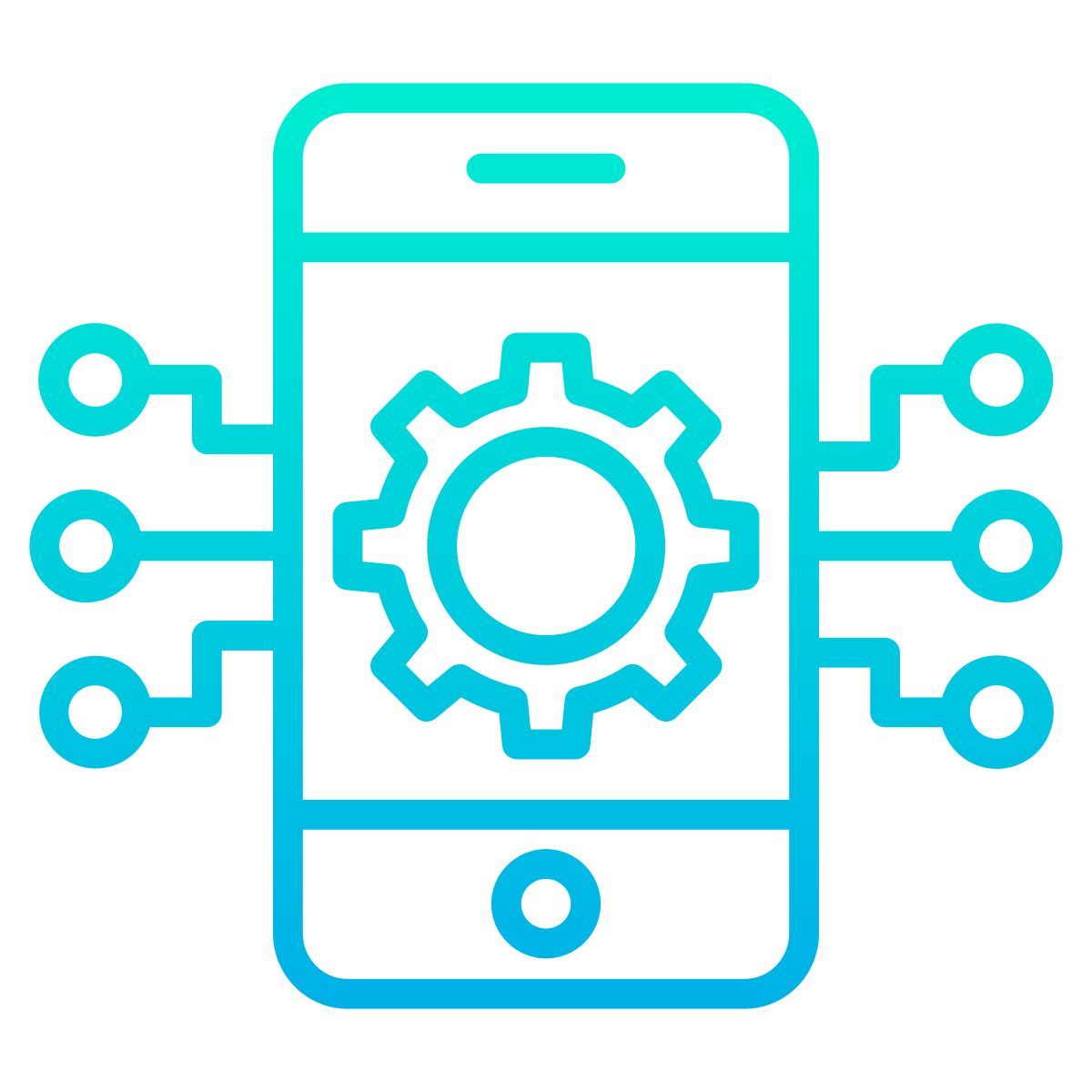 スマートフォン icon
