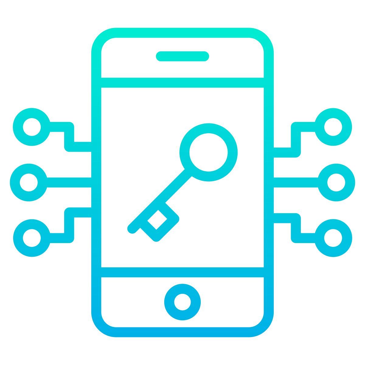 スマートフォン icon