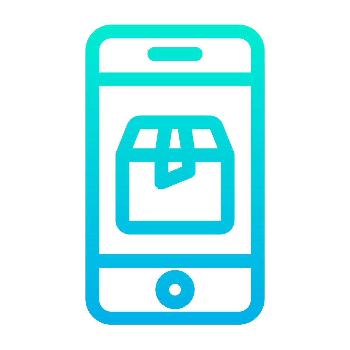 スマートフォン icon