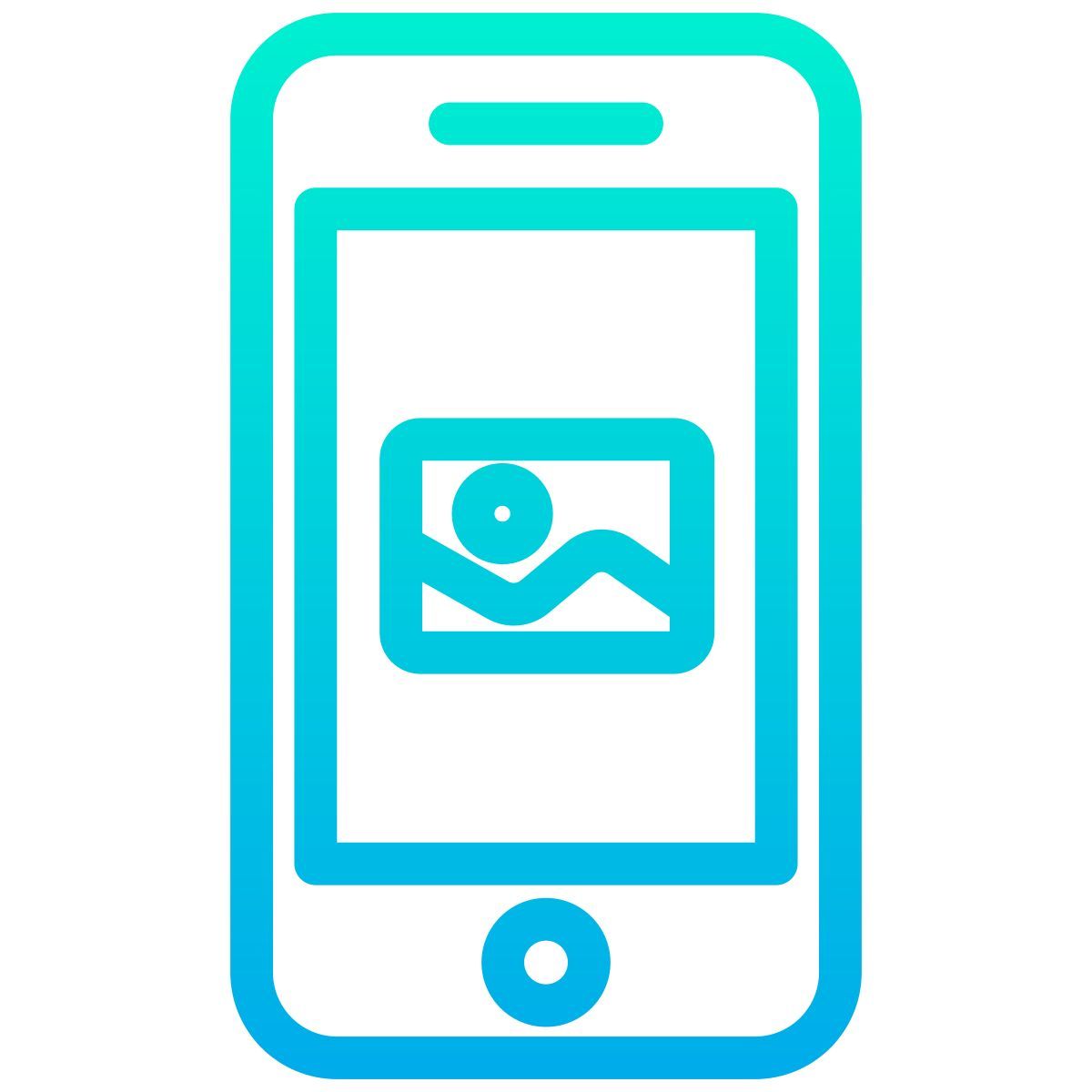 imagen de teléfono inteligente icon