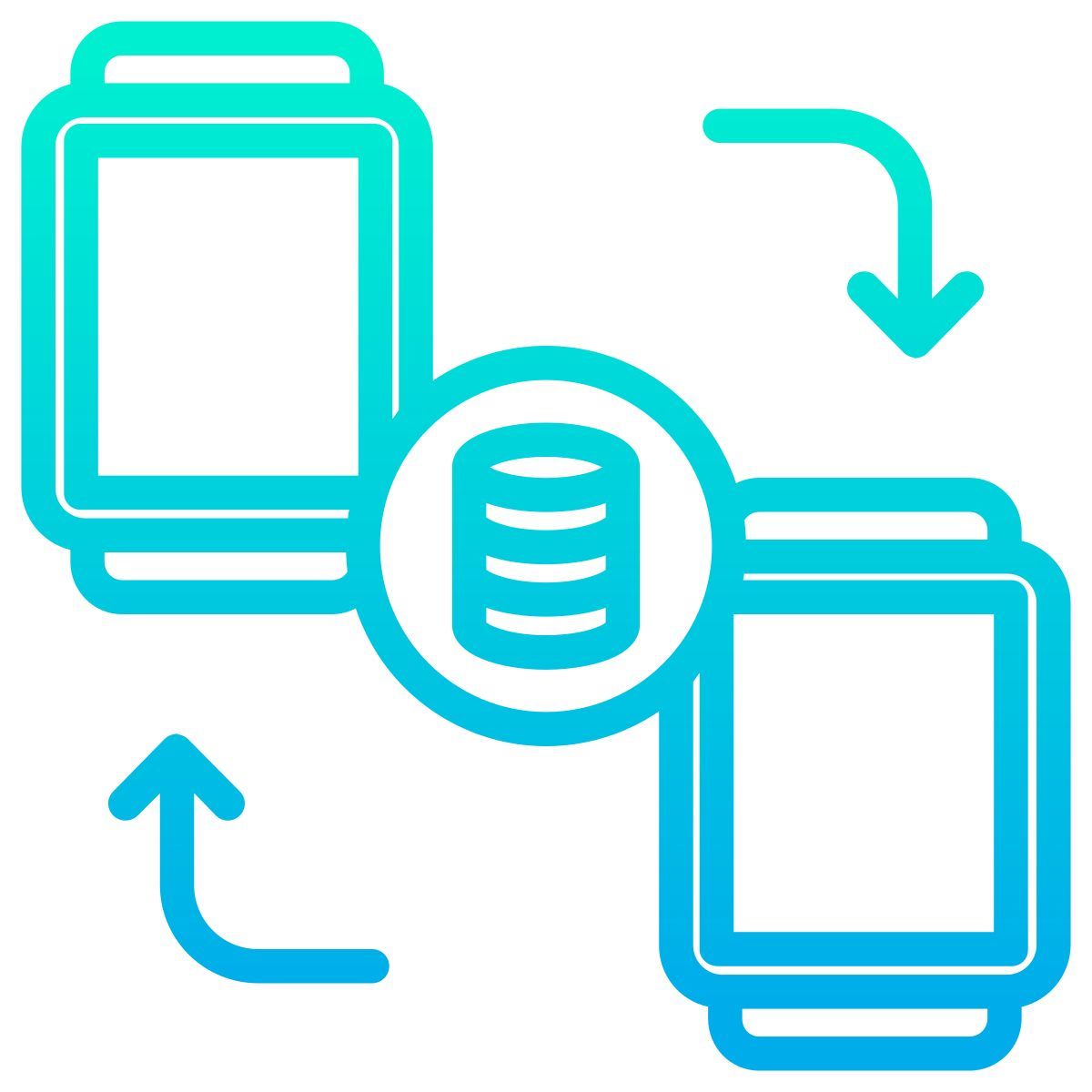 sync devices icon