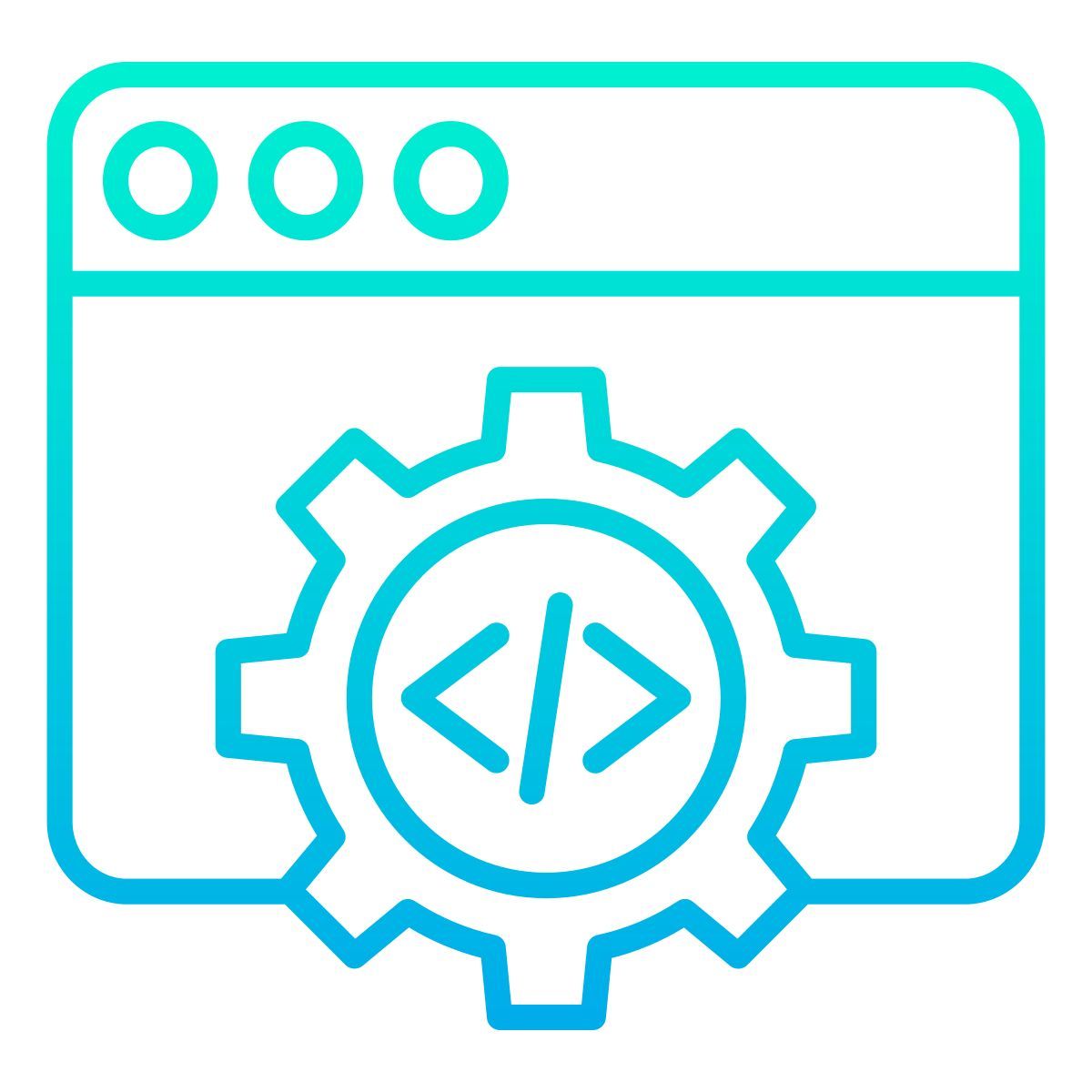 web development icon