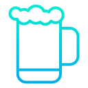 external beer-food-kiranshastry-gradient-kiranshastry icon