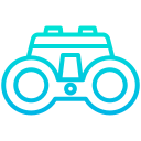 external binoculars-weapon-kiranshastry-gradient-kiranshastry icon