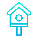 external bird-house-park-kiranshastry-gradient-kiranshastry icon