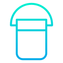 external bucket-agriculture-and-farmer-kiranshastry-gradient-kiranshastry icon