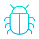 external bug-cyber-security-kiranshastry-gradient-kiranshastry icon