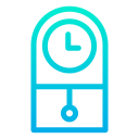 external clock-appliances-kiranshastry-gradient-kiranshastry icon