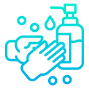 external hand-wash-hygiene-kiranshastry-gradient-kiranshastry-1 icon
