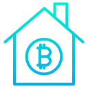 external house-bitcoin-kiranshastry-gradient-kiranshastry icon