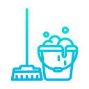 external housekeeping-hygiene-kiranshastry-gradient-kiranshastry icon