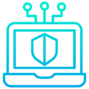 external laptop-cyber-security-kiranshastry-gradient-kiranshastry icon