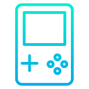 external portable-console-gaming-kiranshastry-gradient-kiranshastry-1 icon