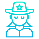 external sheriff-law-and-crime-kiranshastry-gradient-kiranshastry-3 icon
