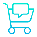 external shopping-cart-communication-kiranshastry-gradient-kiranshastry icon