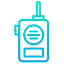 external walkie-talkie-weapon-kiranshastry-gradient-kiranshastry icon