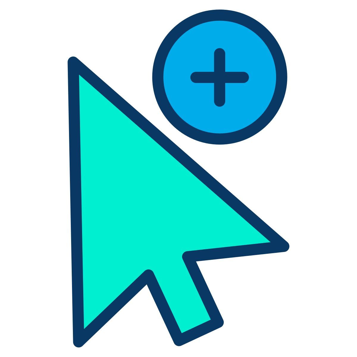 add cursor icon
