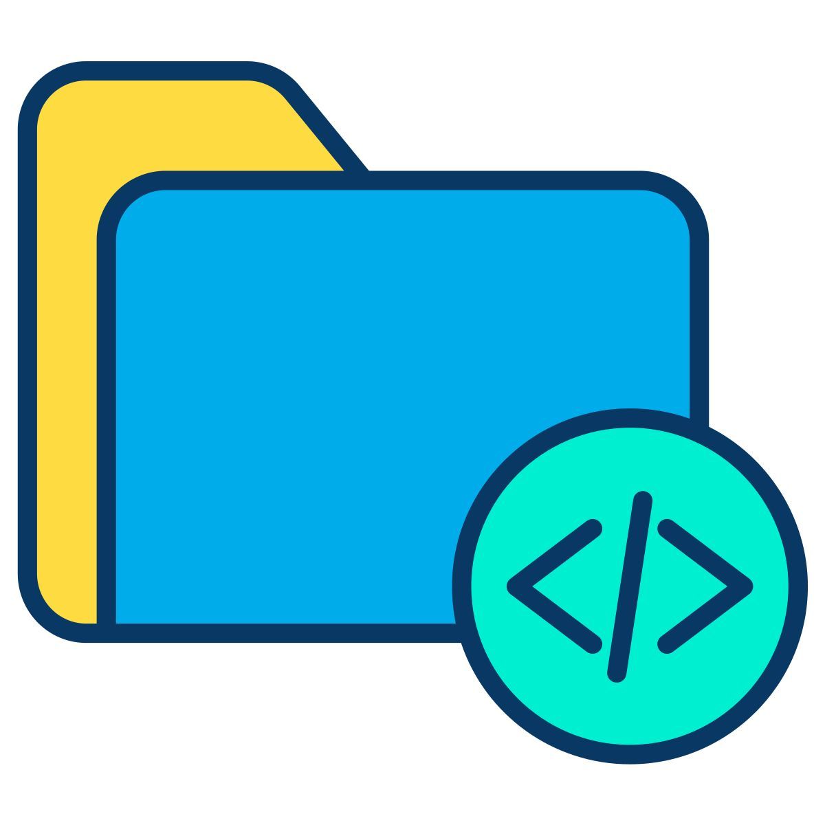 code folder icon