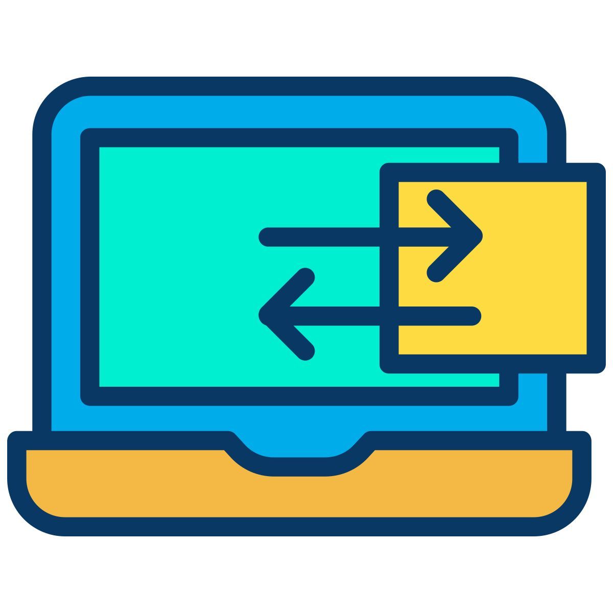 data transfer icon