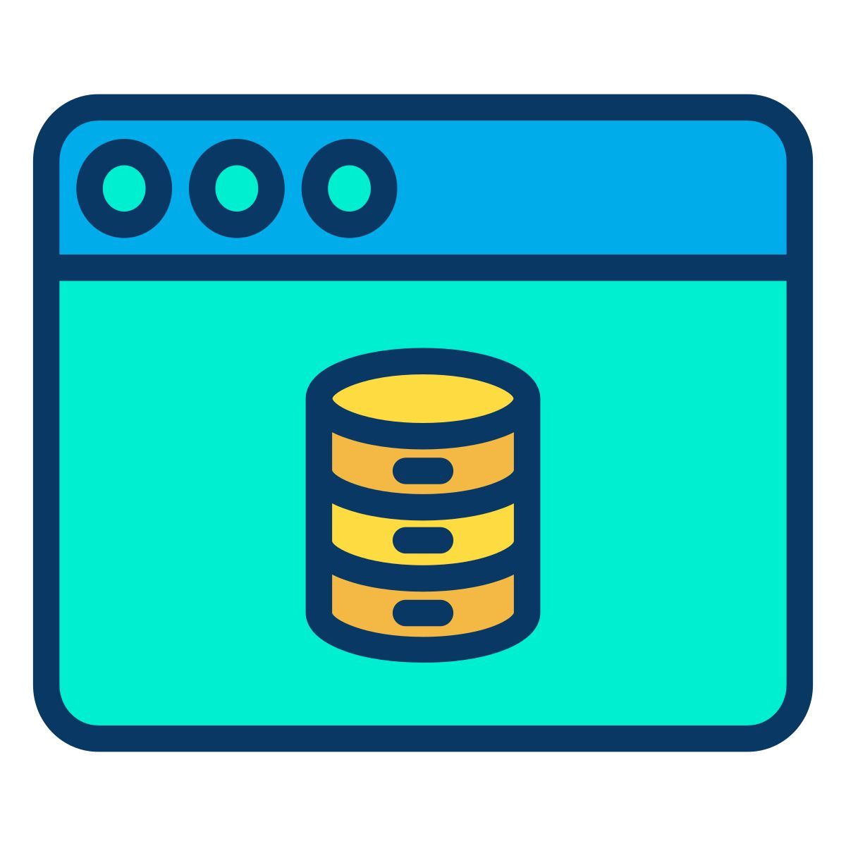 online database icon