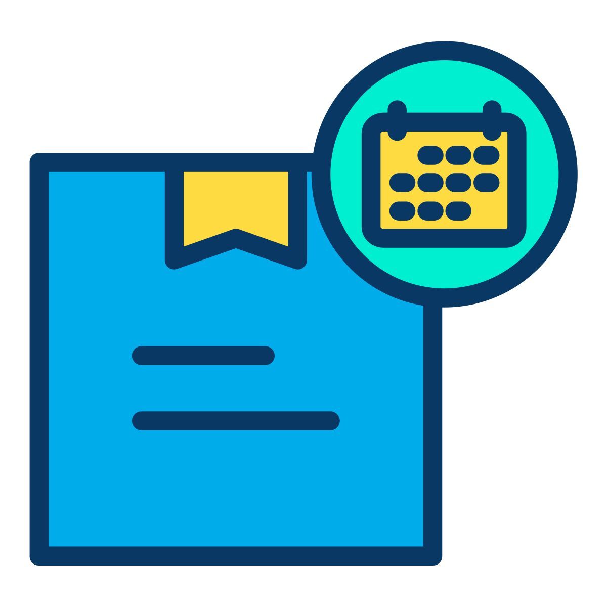 fecha de entrega icon