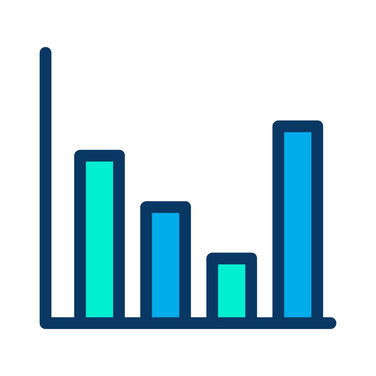 bar chart icon