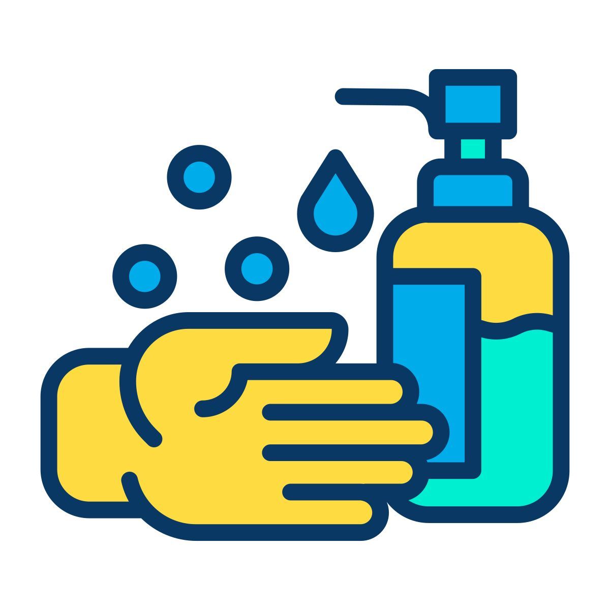 wash hands icon