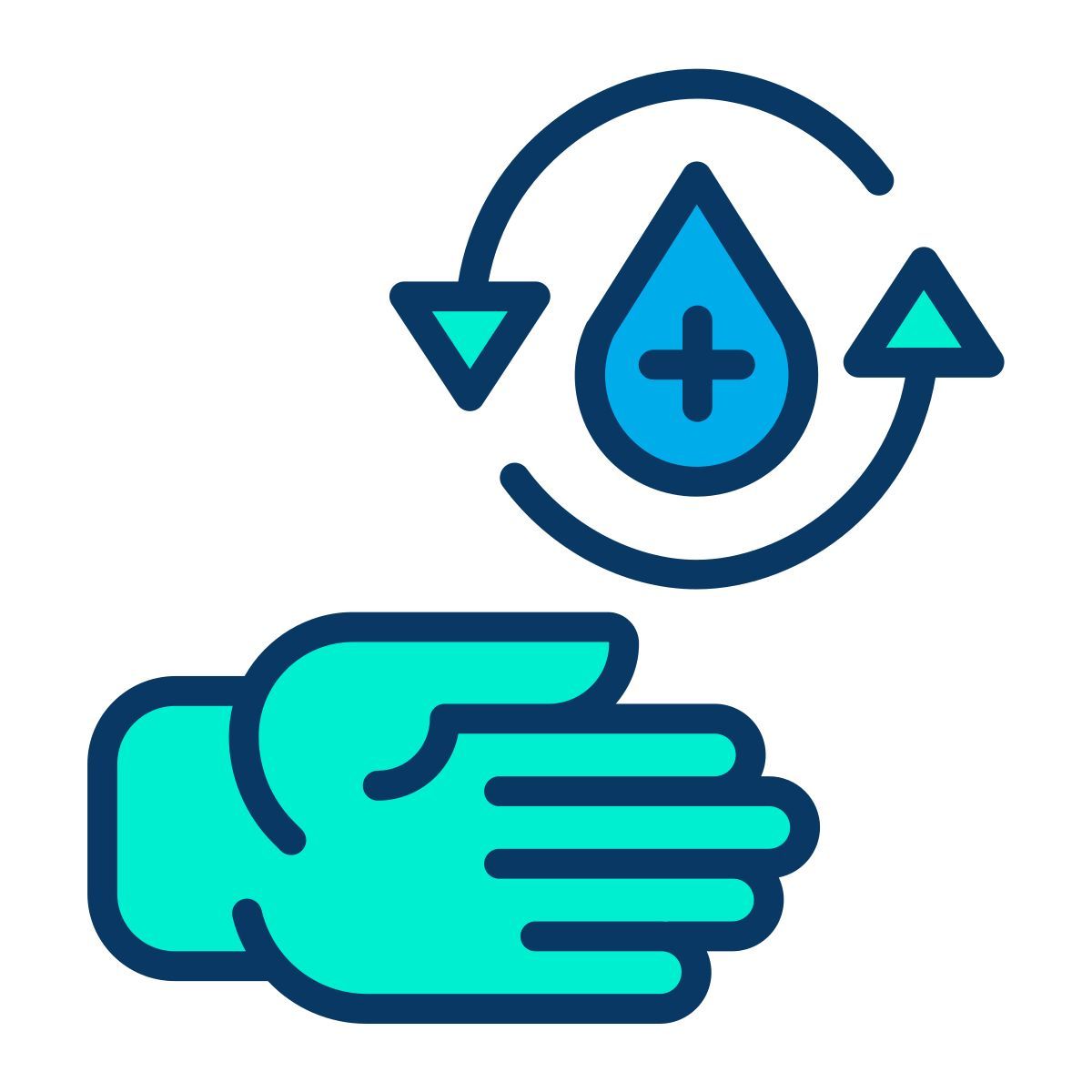 wash hands icon