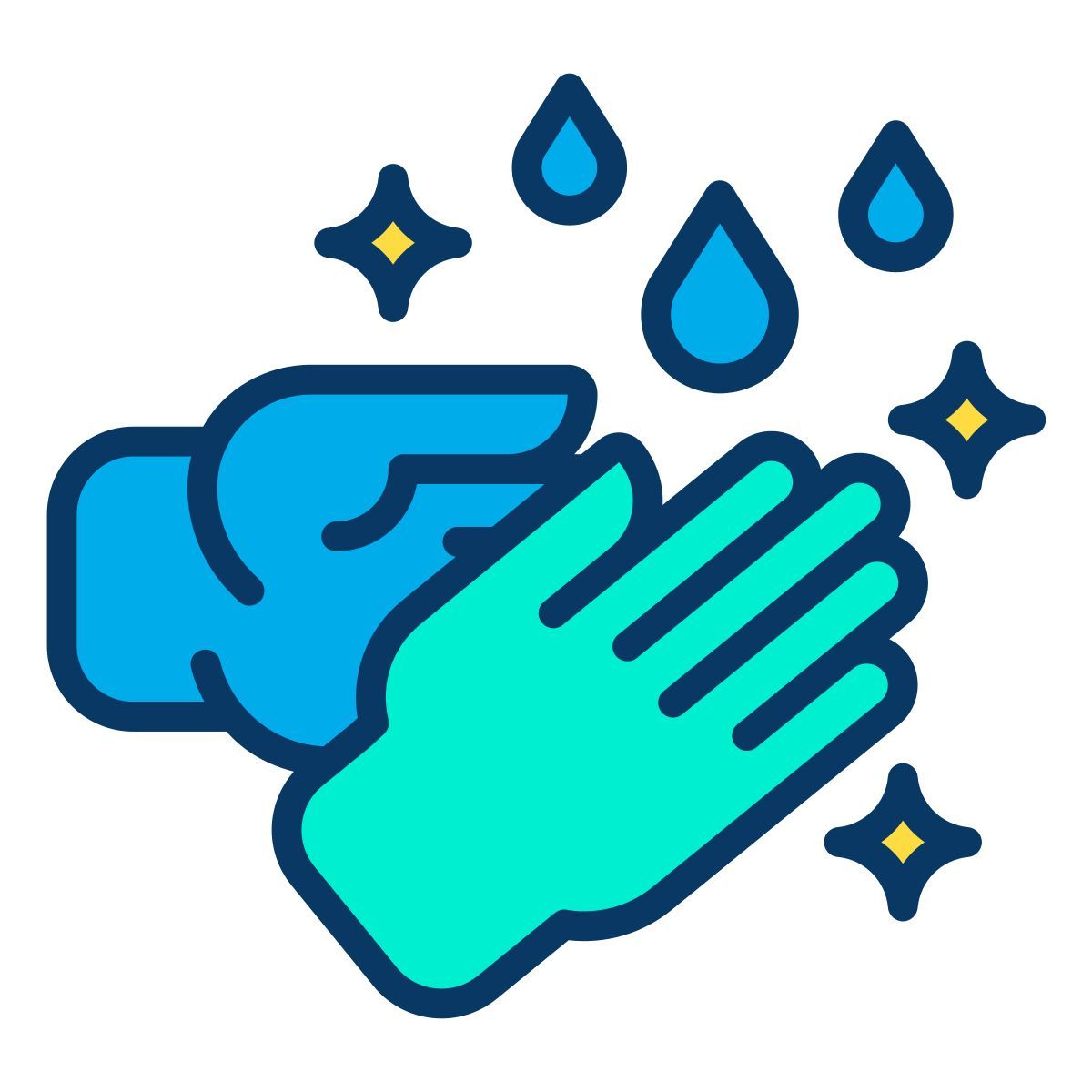 wash hands icon