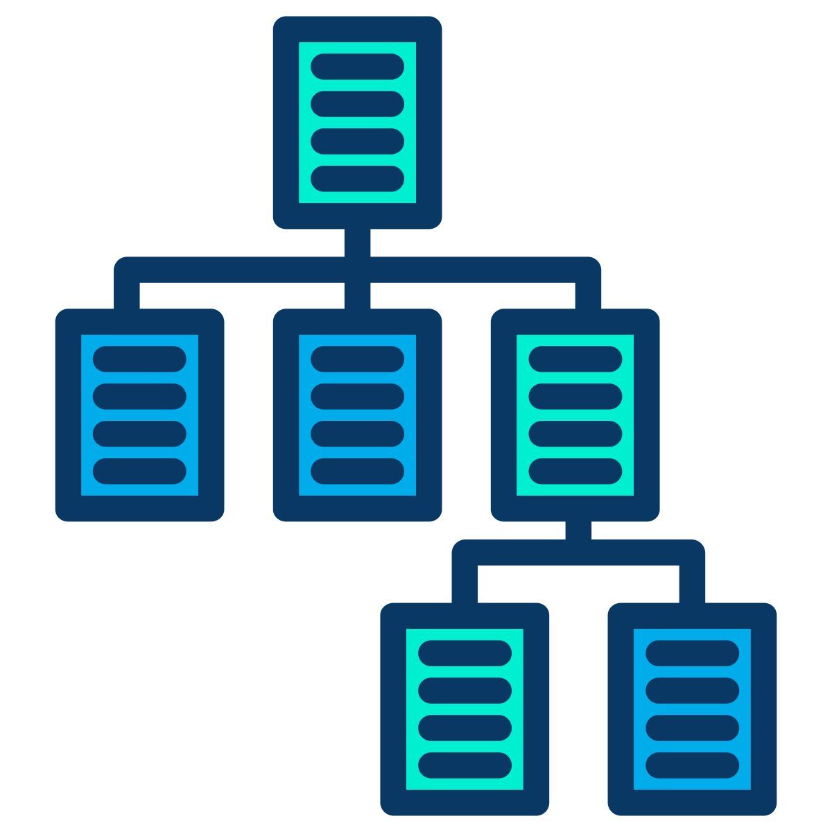 hierarchical structure icon