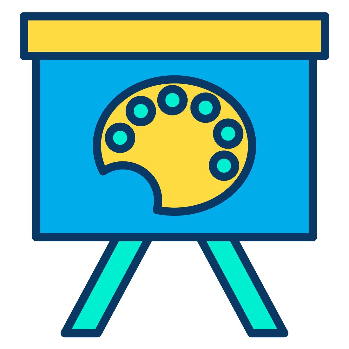 painting palette icon
