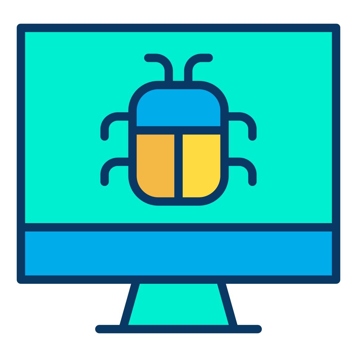computer bug icon