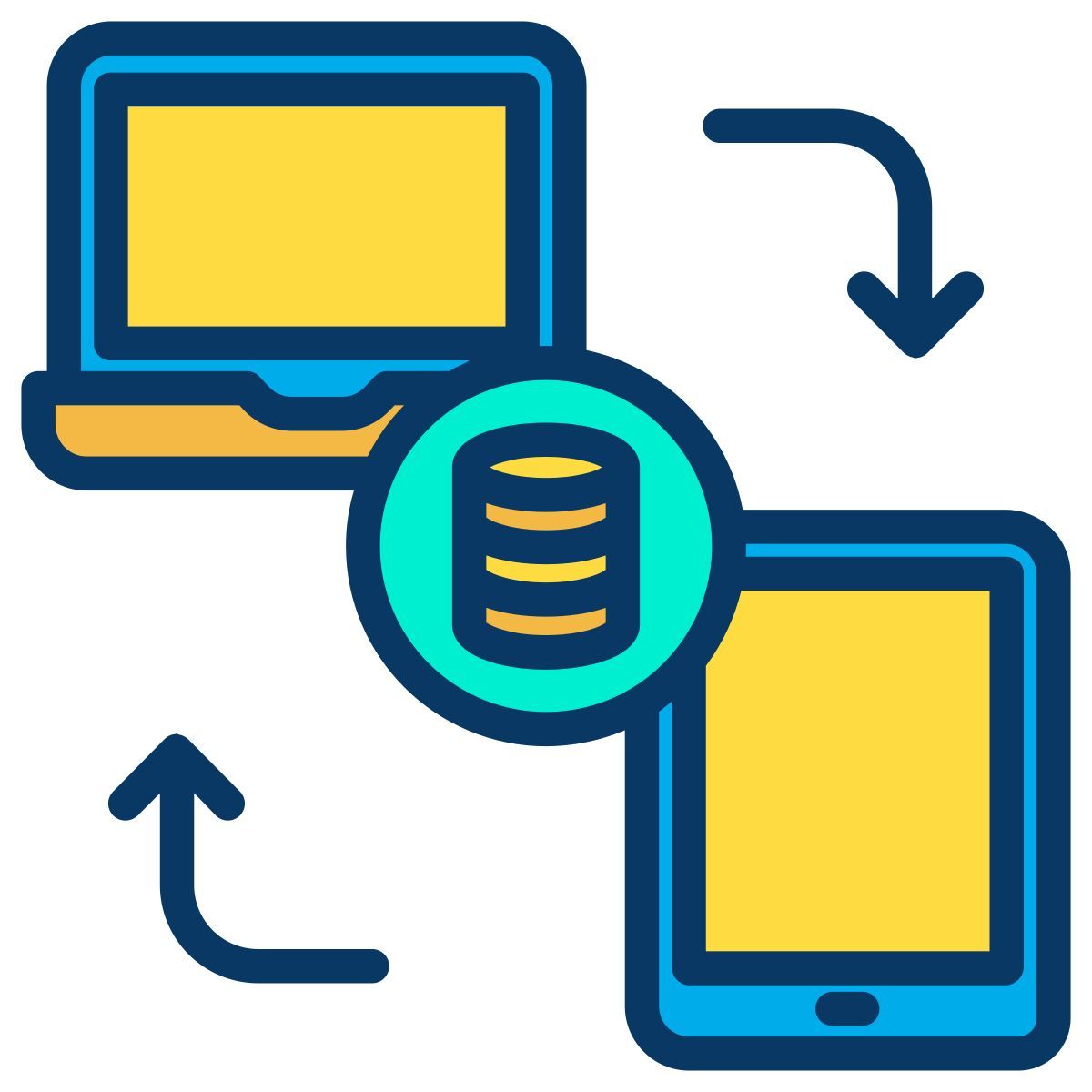 syncronisation connexion icon