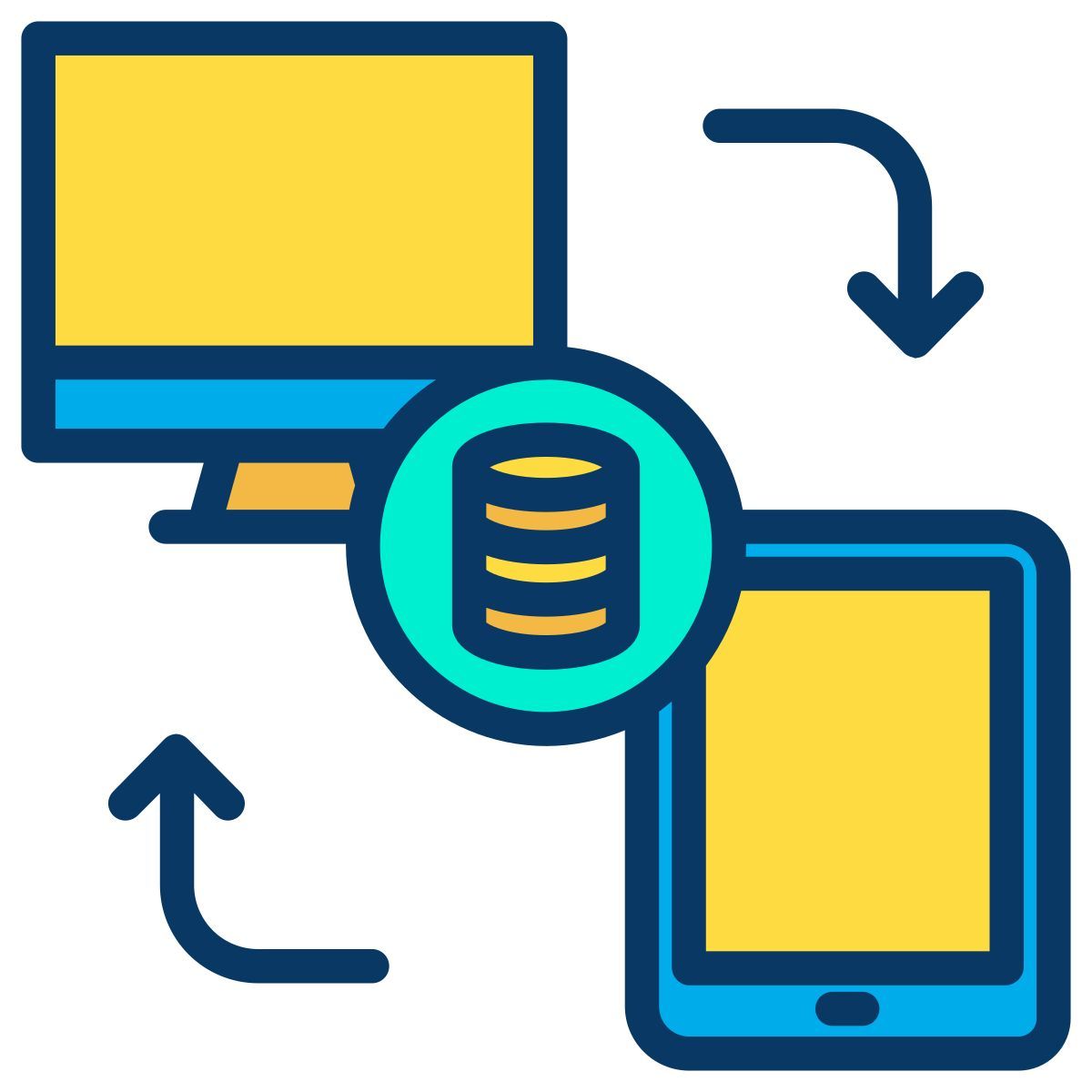 Datenübertragung icon
