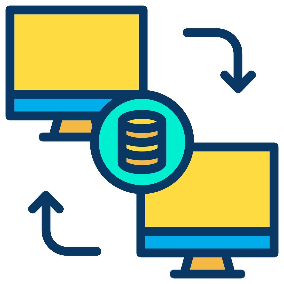 Hinterseite Sortierung icon