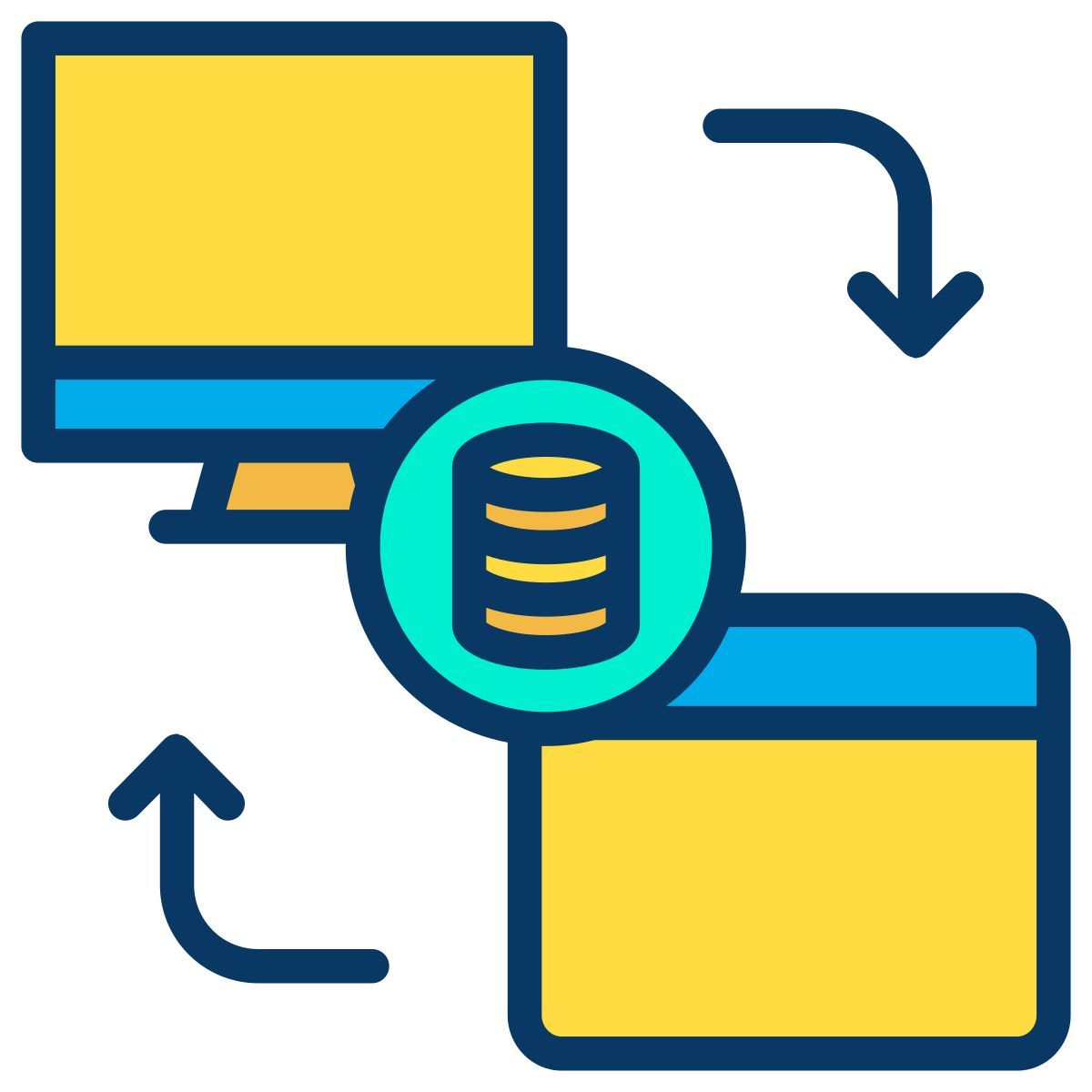 transfer files icon