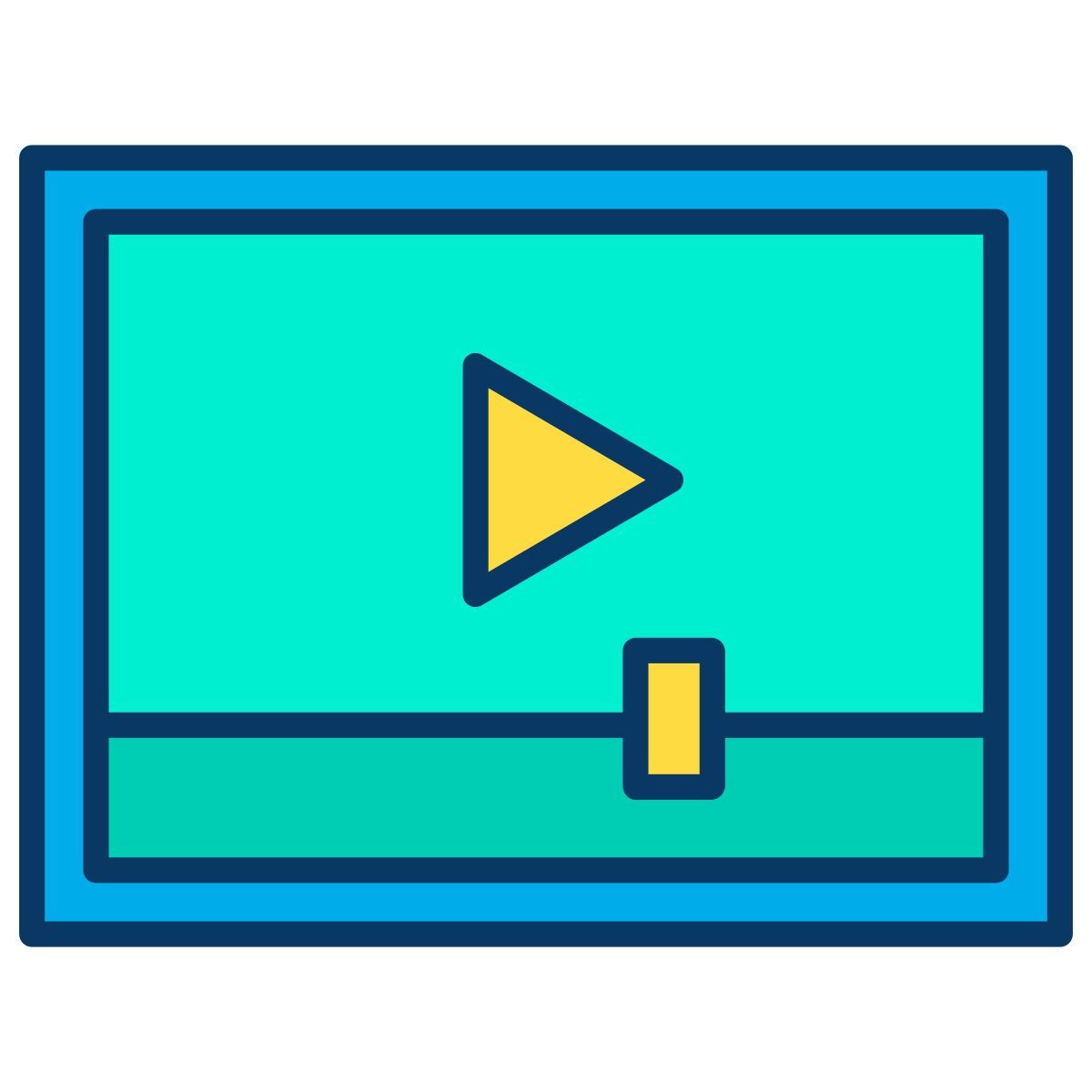 视频播放器 icon