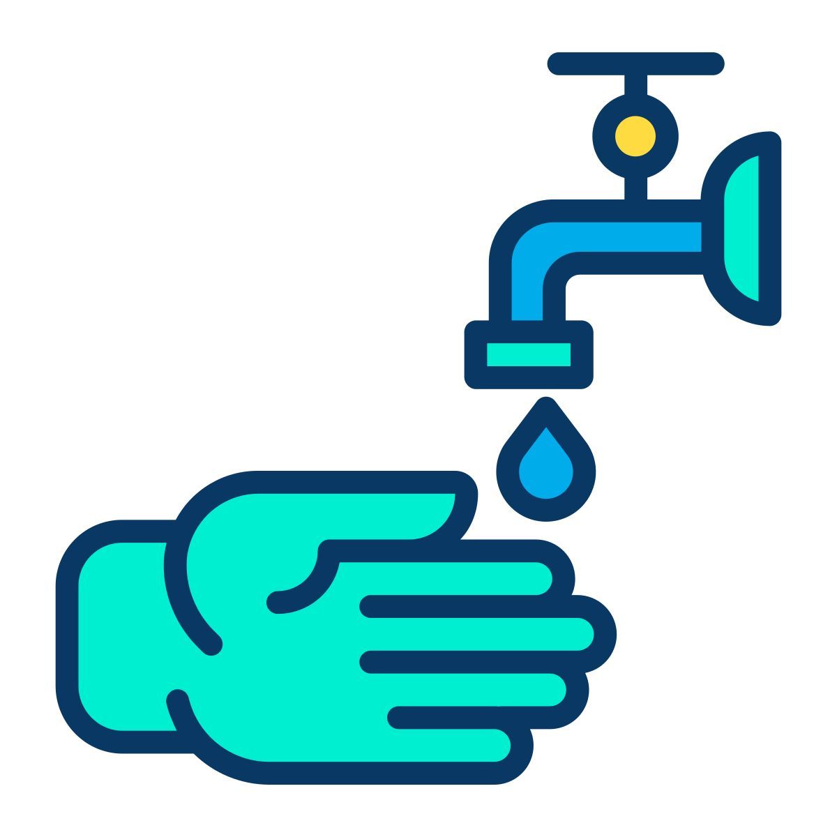 wash hands icon