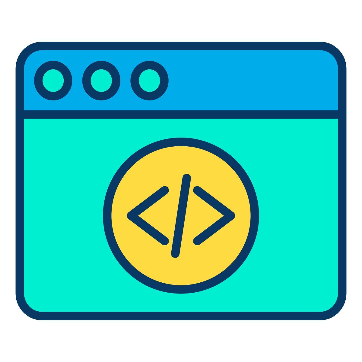 web coding icon