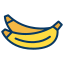 external banana-fruits-and-vegetables-kiranshastry-lineal-color-kiranshastry icon