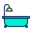 external bathtub-bathroom-kiranshastry-lineal-color-kiranshastry icon