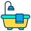 external bathtub-hotel-kiranshastry-lineal-color-kiranshastry icon